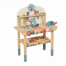 Wooden Tool Bench Educational Kids Tool Bench Exploratory for Playroom