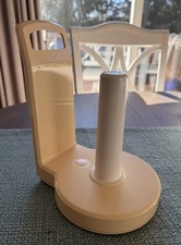 Vintage Mcm Interdesign Free Standing Paper Towel Holder Beige Handle 8.25 Tall