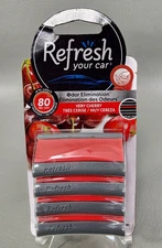 (4ct) Car Air Freshener - Refresh Your Car "Very Cherry" Sent