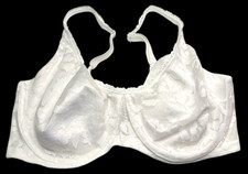 Sujetador Bali para mujer 36DD blanco con aros Passion For Comfort encaje liso sin forro
