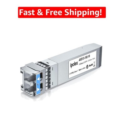 Universal 10G SFP+ LR Fiber Transceiver for Cisco, Meraki & More - 10KM Range