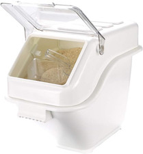 Met Lux 6 Gallon Ingredient Bin 1 with Lid Food Storage Bin - with Measuring Sco