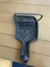 Vintage 1980 Bergamot Brass Works Paintbrush Brass Belt Buckle Made in USA