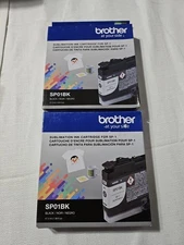 Genuine Brother SP01BK Sublimation Ink Cartridge SP-1 for Jan 2026 LOT OF 2