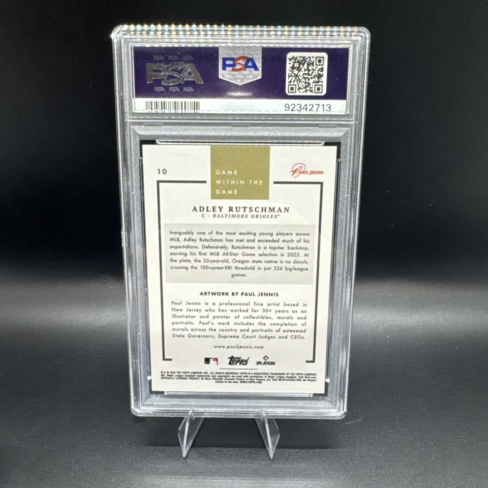 2023 Topps Adley Rutschman Game Within The Game - Image 2 of 2