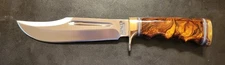 Impact Cutlery Custom D2 Steel Hunting Bowie Knife Resin Handle- 2294