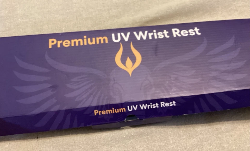 Premium UV Wrist Rest Acrylic Keyboard Wrist Rest - Image 2 of 4