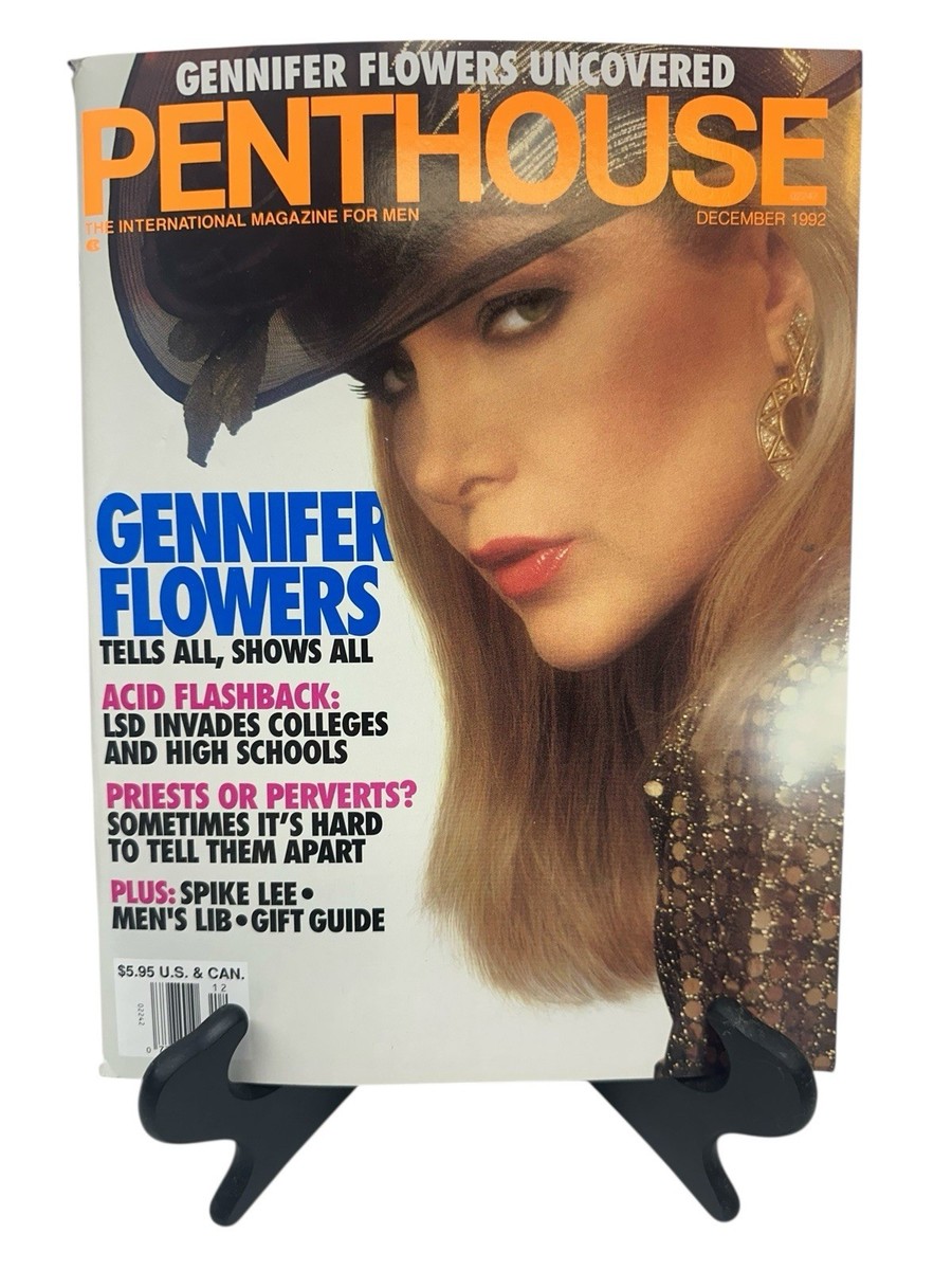 DECEMBER 1992 PENTHOUSE MAGAZINE GENNIFER FLOWERS | eBay