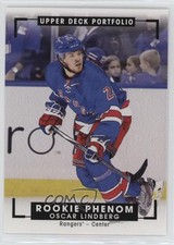 2015-16 Upper Deck Portfolio Rookie Color Art Oscar Lindberg #320 11ym