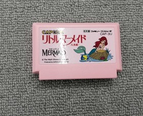 CAPCOM The Little Mermaid Famicom Software