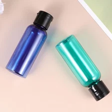 10 Pcs 50 ml Travel Bottles Cosmetic Refillable Subpackaging Liquid Dispensers