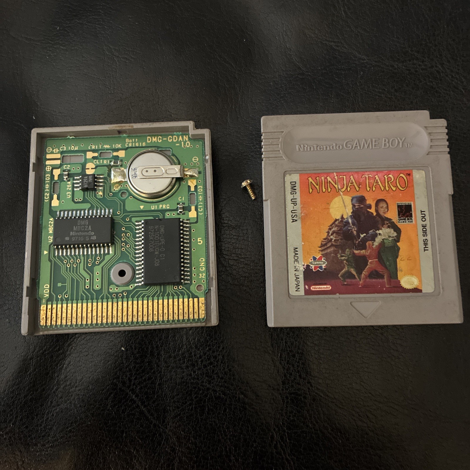 NINJA TARO - NINTENDO GAME BOY - Slightly Torn Label - TESTED AUTHENTIC SAVES