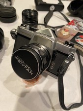 Vintage Asahi Pentax Spotmatic Camera Kit w/ ...