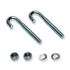 International Connectors and Cable Corp. ICCMSLJB01 Runway Kit J-Bolt 2 Ea