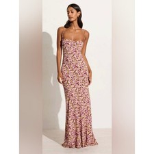 Faithfull The Brand Luisa Maxi Dress Cala Nika Floral Sz 4