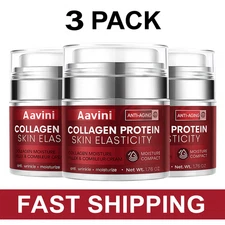 3 Pack Aavini Collagen Protein Cream – Lift, Tighten & Boost Skin Elasticity 50g
