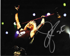 * DEE SNIDER * signed 8x10 photo * TWISTED SISTER * COA *