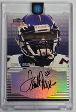 1999 FLEER FOCUS TERRELL DAVIS FRESH INK AUTOGRAPH
