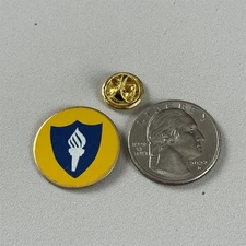 Girl Scouts Outstanding Leader Torch Emblem Adult Award Pin Pinback #56080