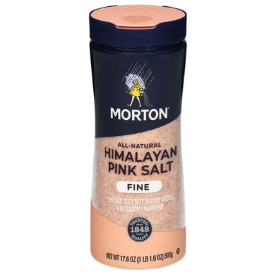 #ad Morton All Natural Fine Himalayan Pink Salt 17.6 oz $6.40