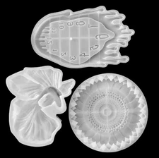 *SALE* Fish, Sunflower, Clock Silicone Molds AU