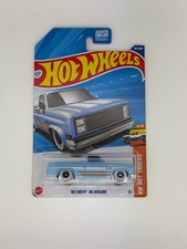 2025 Hot Wheels  83 Chevy Silverado Light Blue - HW Hot Trucks 157/250