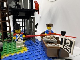 LEGO Pirates: Forbidden Island (6270) Complete w/  rough instructions 