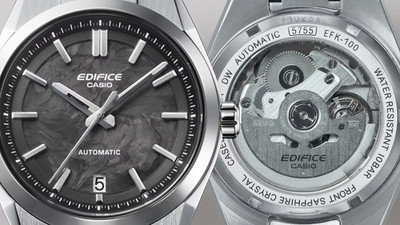 Casio Edifice EFK-100YCD-1AJF Slim Stainless Steel Brand New Casual Sport Black