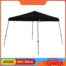 Ozark Trail 10' x 10' Instant Slant Leg Pop-up Canopy, Outdoor Shading Shelter