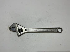Vintage Challenger By Proto 12 Inch Adjustable Wrench Click-Stop No 4012L USA