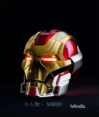 Iron Man Helmet MK17 Cosplay Mask Wearable 1:1 Voice Control Prop