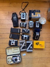 Photography Lot 0081 Kodak Ansco Agfa Argus Film Cameras