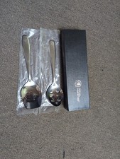Royal Prestige 2 piezas de acero inoxidable para servir de lujo, falta una cuchara