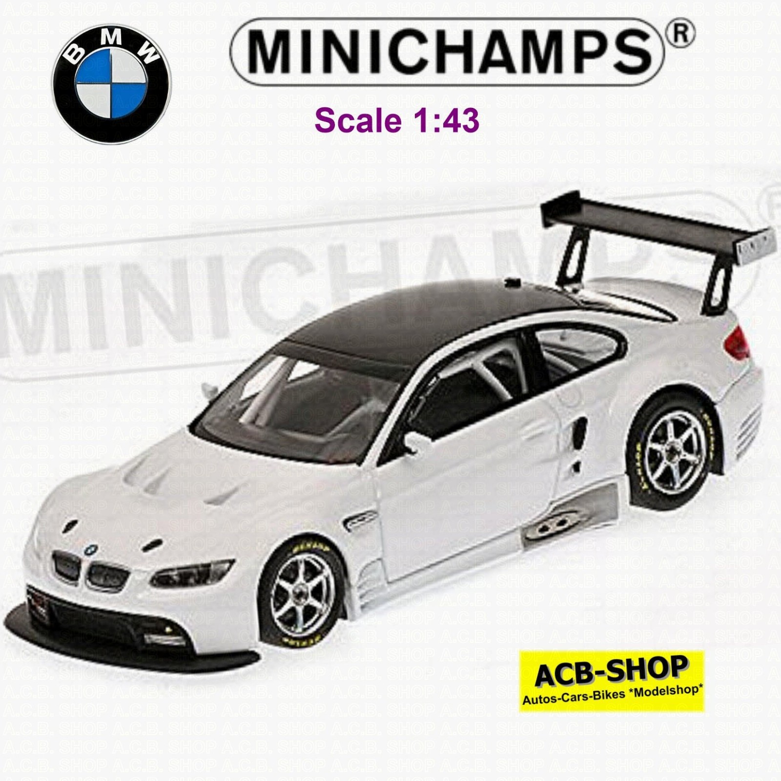 Minichamps 400092900, BMW M3 GT2 E92 (2009) - Free Price Guide