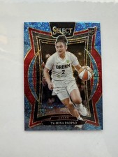 2025 Select WNBA Light Blue Disco Prizms #49 Te-Hina Paopao /125