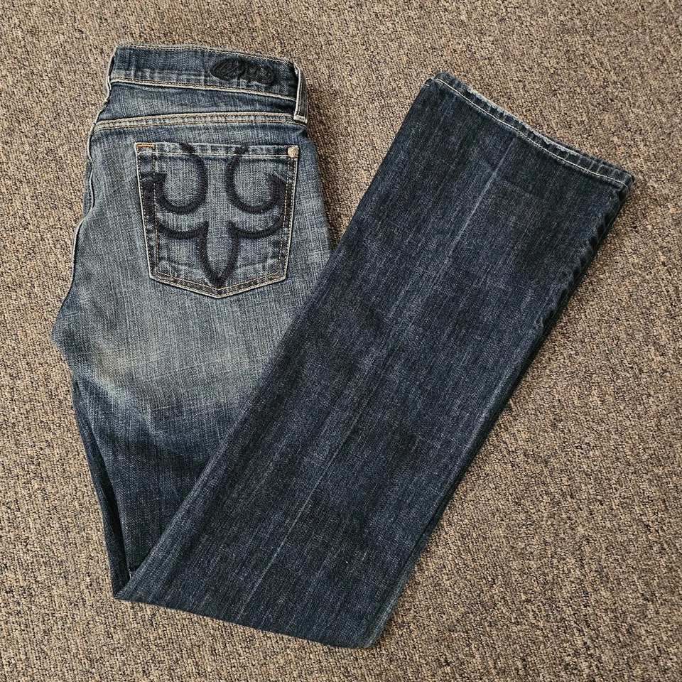 DPD Express Deluxe женщин 28 джинсовой ткани джинсы 5 карман загрузки вырез хлопок/полиуретан  - Изображение 4 из 4