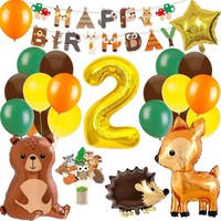 2 Geburtstag Deko Junge MäDchen,Kindergeburtstag Deko,Geburtstagsdeko 2