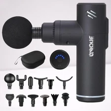 Massage Gun Deep Tissue Back Massager & Neck Massager for Pain Relief, Handhe...