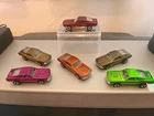 Lot Of 6 Hot Wheels Custom Mustang Redlines. Vintage Series.