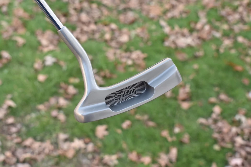 Потрясающий ЗАКАЗНОЙ Атласный Серый SPALDING T.P. Паттер с лезвием Mills /правая сторона 34,5 дюйма /фрезерованный - Изображение 3 из 4