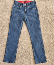 LEVIS 511 JEANS, Blue Denim SLIM Flex Stretch, Adjustable Waist,YOUTH 10 Regular