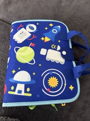 Space Busy Activity Board Montessori Spielzeug Baby ab 4 J.