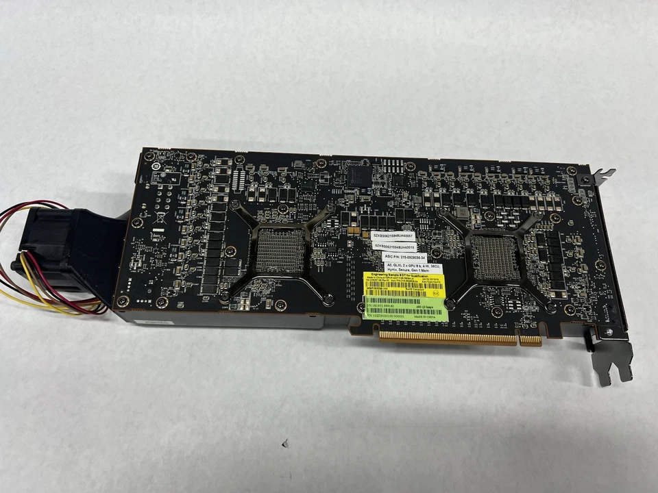 AMD RADEON PRO V540 DUAL V520 / BC160 HBM2 2x 8GB PCIE GPU (ENGINEERING SAMPLE) - Image 4 of 4