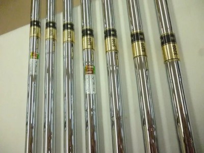mizuno MP-64 Iron Set 4-9,Pw 7pc Flex Stiff AMT Dynamic Gold S200