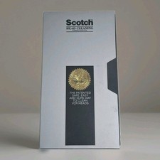 Scotch Head Cleaning Videocassette VHS Tape Dry Vintage Cleaner