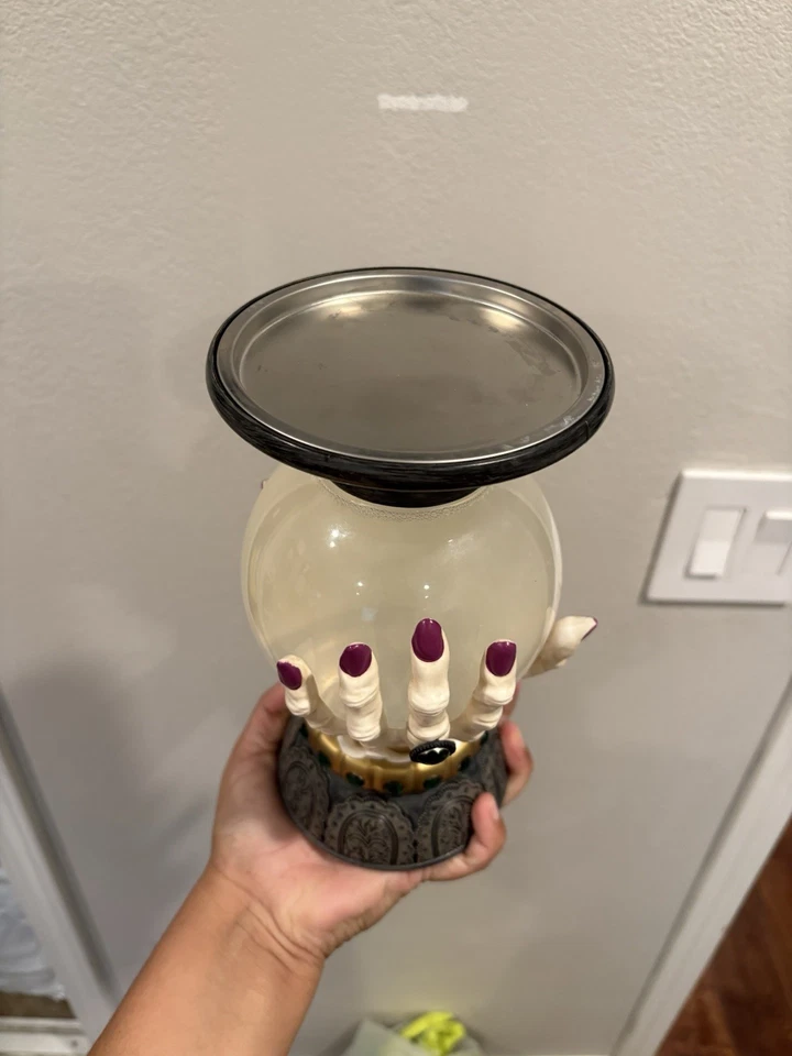 Candelabro tarro bola cristal adivino Halloween Bath Body Works Foto 4 de 4