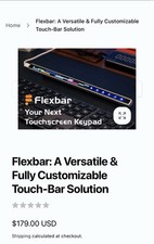 ENIAC FlexBar Mac Touchscreen Keypad USB-C OL...