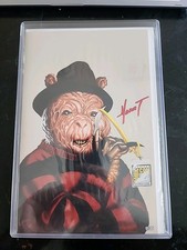 Do You Pooh? SDCC Freddy Krueger Virgin W:badge Signed With COA # comic cover