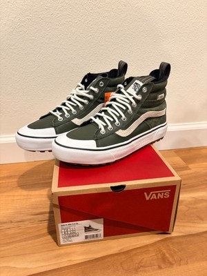 Vans Sk8-Hi Met 2.0 Dx Forest Night White Size 8.5 Women