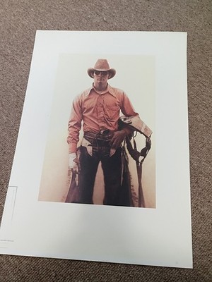 Bama print Bareback Rider GREENWICH Proof WORKSHOP cowboy COUNTRY AMERICAN ART 